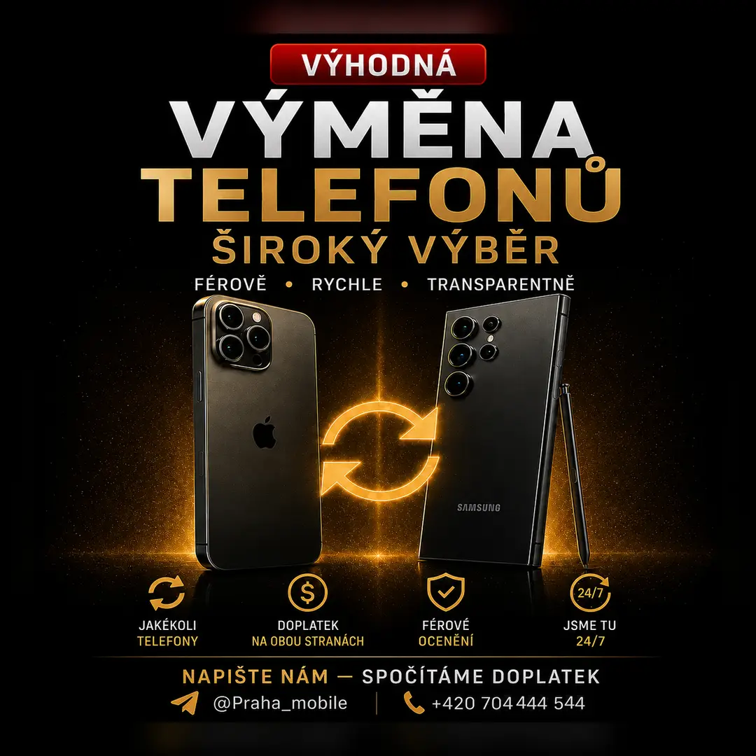Výhodná výměna telefonů v Praze